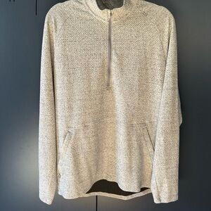 lululemon athletica Gray Zip Up Sweater